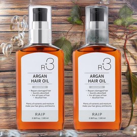 Laip Hair Shampoo, Hair Shine and Nutrient Supply R3 Argan Oil Hair Essence Unscented 2 Pieces 100ml / 라입 헤어샴푸 모발윤기 영양공급 R3 아르간오일 헤어에센스 무향 2개 100ml