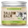 Woplagyreat Beef Tallow for Skin, Organic & Natural Grass-Fed Beef
