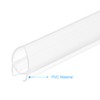 MECCANIXITY PVC Poster Hanger Rail Poster Strip Bar 25cm/10inch Clear