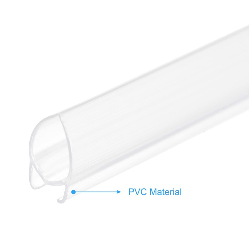 MECCANIXITY PVC Poster Hanger Rail Poster Strip Bar 25cm/10inch Clear