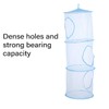 AIMALL Breathable Foldable Three-Layer Drying Basket, Large Capacity Toy and