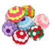 8pcs Cat Ball Toys Elastic Soft Colorful Interactive Chasing Chewing