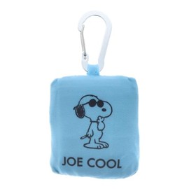 Sunstar Stationery S2322897 Snoopy Eco Bag with Carabiner Joe Cool
