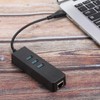 DM HE27 RTL8153 USB 3.0 Ethernet Converter Adapter with 3
