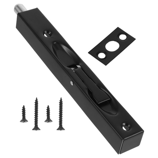 Generic Generic 1set Concealed Stainless Steel Flush Bolt Latch for