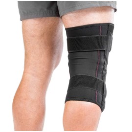 Mueller Patella Knee Stabilizer Brace, Black, Large