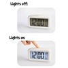 WANGCL 12/24 hour digital alarm clock bedside table clock with