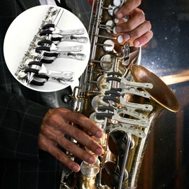 Pool Clamps | Stainless Steel Saxophone Music Clip - Saxophone Parts for Mesh Inground Swimming Tub Spa Insulation Winter