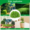 Anglekai 17.6 oz Artificial Moss for Crafts, Decorative Artificial Fake