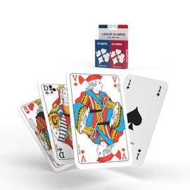 Ducale - Game with 2 x 54 Cards - Game Rami, Bridge and Poker