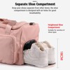 Sports Gym Bag Duffel Bag with Shoe Compartment Weekender Travel