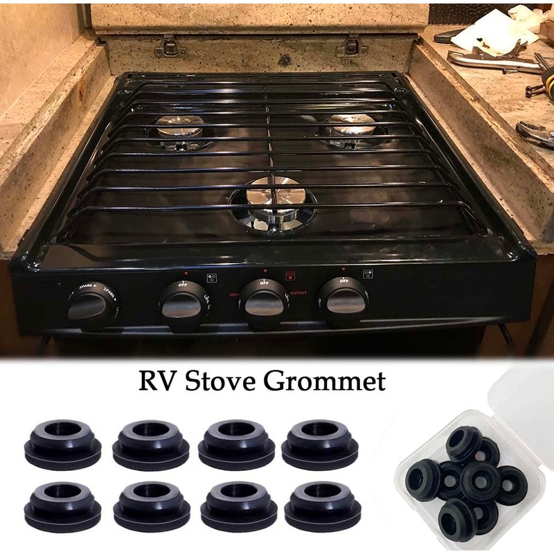 RV Stove Grommets Kit for Magic Chef Stove Grates, RV