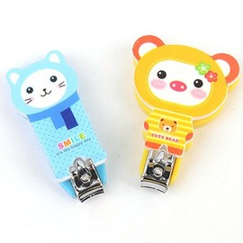 Cute children's small nail clippers, mini for kids' nail care / 귀여운 어린이 소형 손톱깎이 아이손톱관리 미니