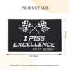 Checkered Racing Flag I Piss Excellence Ricky Bobby Flag 3d