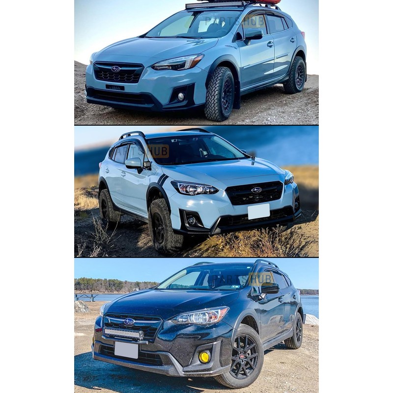Fits for 2018-2023 Subaru Crosstrek/XV JDM 3D Wavy Mugen Style