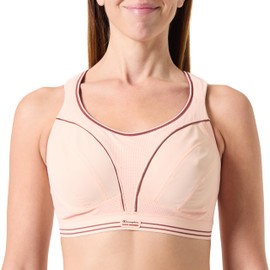 Champion Women's Shock Absorber S5044-Ultimate Run Training Bra, Pink (PS187), 32B