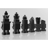 Uniquely Handcrafted Retro Robot Chess Set made from Plant-Based Polymer