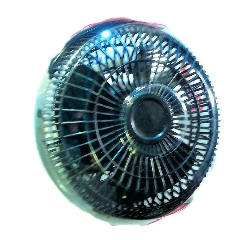 6" Clip On Fan (for Cars, Trucks, and RV's) Plugs