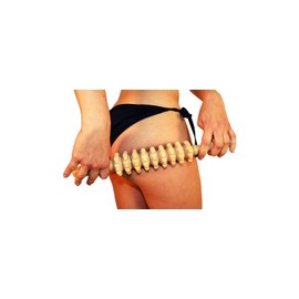 Anti-Cellulite Massager | Body Massage | Wood Therapy | Wooden Massager 38 cm