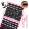 FADLASH Lash Extension 60D+80D DIY Kit Volume Fluffy 0.07D Curl