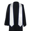 GraduationMall Plain Graduation Honor Stole Classic End With Trim Unisex