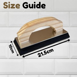 Grout Float 21.5cm x 10cm | Grouting Float With Beveled Edges