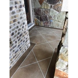 Concrete Stain Concentrate Just Add Water, User & Eco-Friendly Semi-Transparent Professional Grade Cement Stain, Concrete Resurrection Brand 32 Ounce Mocha - Medium Brown