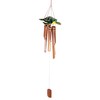 Wowser Bamboo Turtle Windchime, Outdoor Garden Décor, 32 Inches