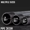 Pipe-Decor.com 1/2 in. X 5 1/2 in. Black Pipe 6