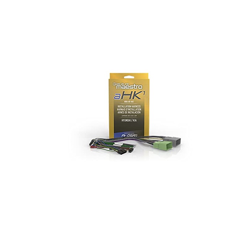 Idatalink Maestro HRN-AR-HK1 Plug and Play Amplifier Replacement Module Wiring