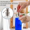 Cornucopia Brands 16-Ounce Clear Glass Bottles w/Stainless Steel Pumps (2