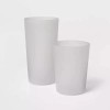 Room Essentials - 20pc plastic dinnerware set - Grey -