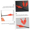 Kisangel 3sets 20 Arrow Plastic Arrow Tails Sturdy Training Accessories