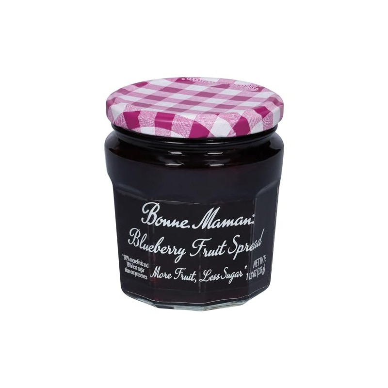 Bonne Maman More Fruit, Less Sugar Blueberry Fruit Spread, 11.8