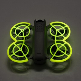 Propeller Guard Protector for DJI NEO, Glow In The Dark Prop Bumper Cover Drone Anti-Collision Scratch-proof Protection (green)