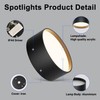 Klighten LED 24 W surface-mounted spotlight, round ceiling spotlights, surface-mounted