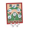 Baseball Bean Bag Toss Game - Wood Game Board with