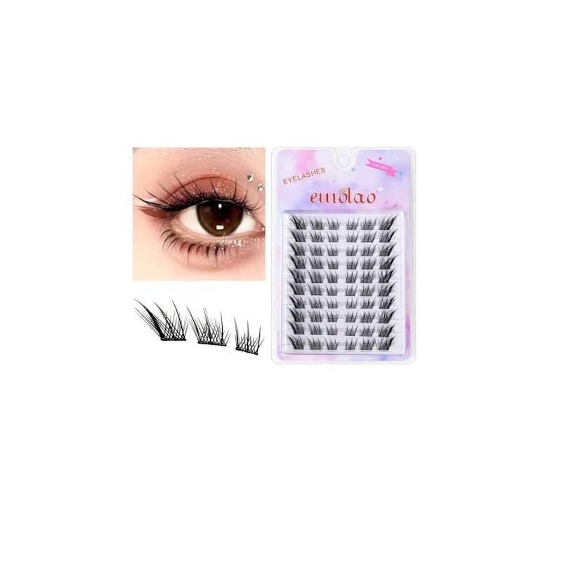 Partial False Eyelashes, Natural False Eyelashes, For Parts, Bunch, Large