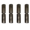 4Pcs Gate Hinges Heavy Duty Weld On Bullet Hinge Detachable