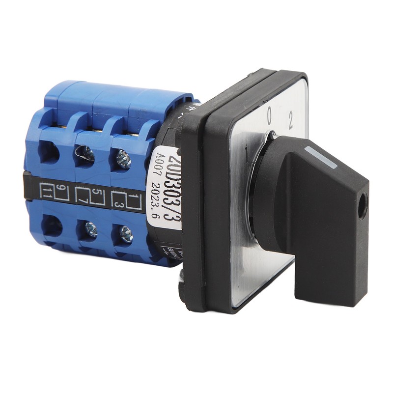 Universal Changeover Selector Switch 3 Position Dual Power Transfer Switch