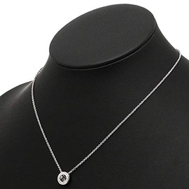 Coach 54514 Women's Open Circle Stone Pendant Outlet Necklace Accessories