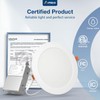 Amico 6 Pack 7 Inch 5CCT Ultra-Thin LED Canless Recessed