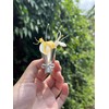 MIUPOO Flower Insert Brooch,DIY Corsage Brooch Accessory,Wearable Metal Flower Bouquet