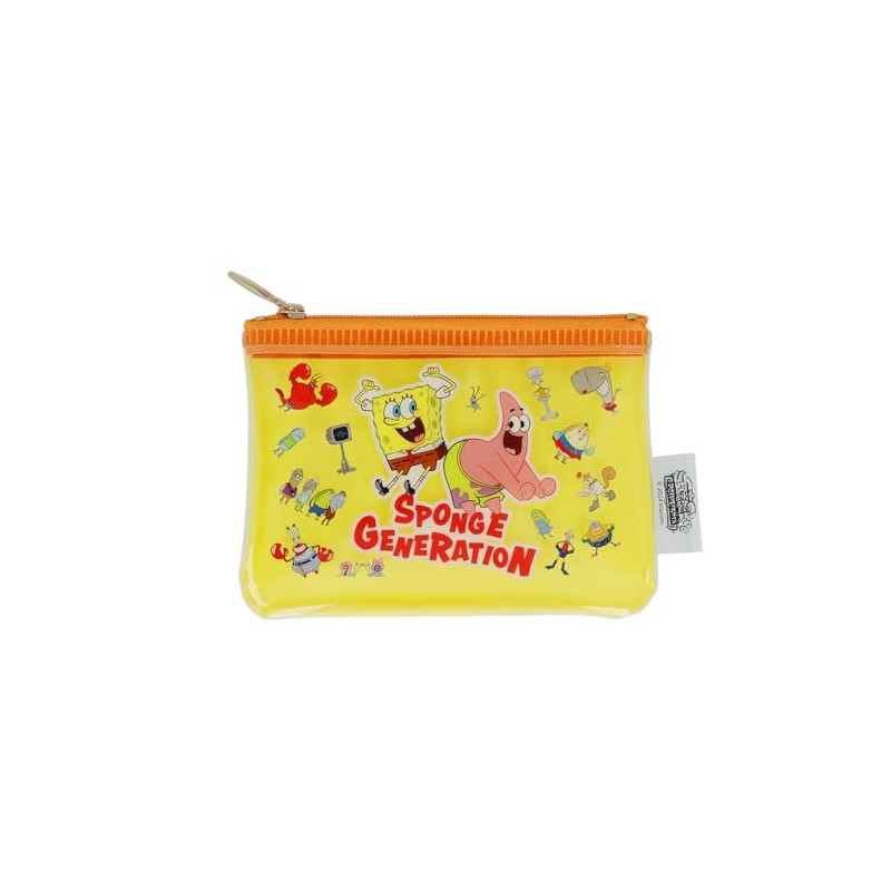 Sunstar Stationery Sponge Bob Pouch Mini B Pattern S2332604