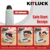 KITLUCK Electric Staple Gun, 2-in-1 Cordless Brad Nailer, 4V Electric