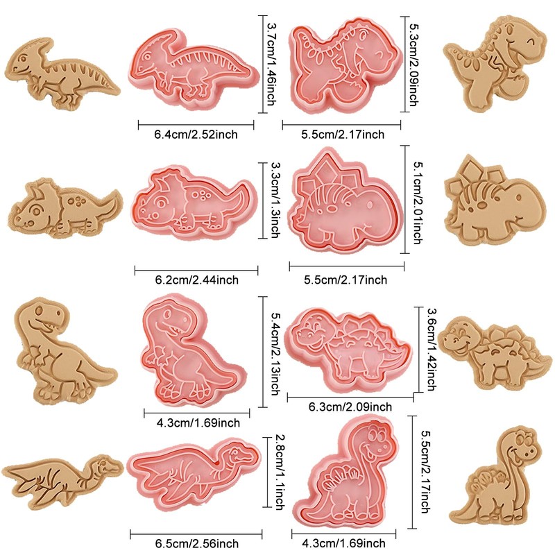 Cookie Cutter Set (Dinosaur)