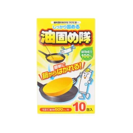 cotton labo  Waste Cooking Oil Harden Solidifier Powder 10ct x 3 Packs / From Japan, NEW!