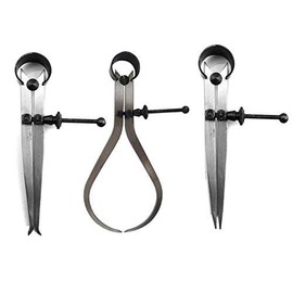 New Spring Caliper 8" / 200mm - 3 Piece Set Inside Outside Divider