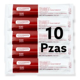 10 Piezas Ungüento Fougera Tatuaje Microblading Labios Cejas