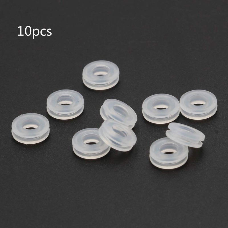 caralin 10Pcs Earring Cushion Comfort Pads for Clip On Earrings